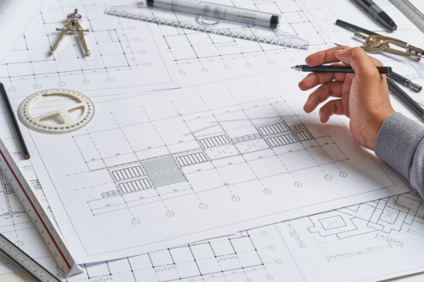 自社建築士がいるため、一括発注が可能